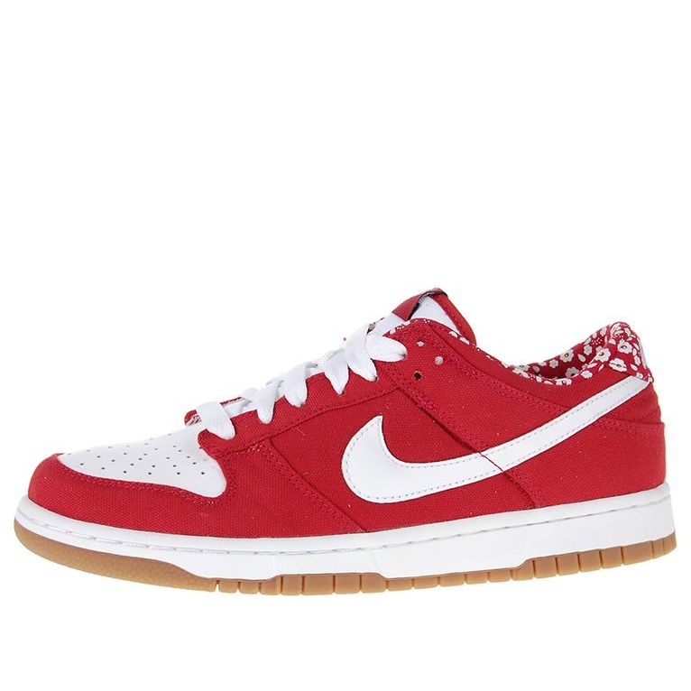 (WMNS) Nike Dunk Low CL 'Liberty Fabric Pack - Varsity Red'  317815-611 Classic Sneakers